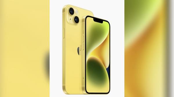 苹果发布黄色的iPhone 14,14 Plus，在印度有售