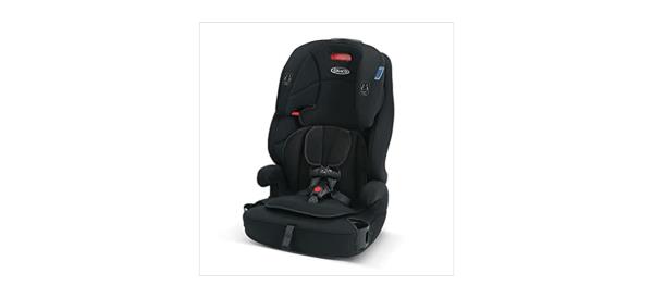 Harness Booster Black Seat