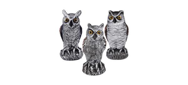 Hausse 2-Pack Fake Horned Owl