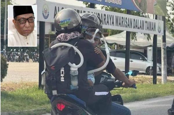 带着生病婴儿的病毒夫妇:Pahang Mufti告诉公众，评论时不要太过火